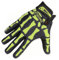 Azarxis MTB Handschuhe Herren Damen Fahrradhandschuhe Winter Winddicht Winterhandschuhe für Radfahren Trekking Outdoor Laufen Joggen (Grün, M)