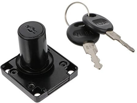 SEWOART Schrankschloss Briefkastenschloss Schubladenschloss Für Schreibtisch Schrank Schublade Briefkasten Hergestellt Aus Hochwertigem Material Für Home Office