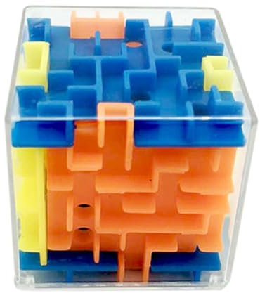 Laberinto Rompecabezas, Juguete 3D-Puzzle, Maze Puzzle, Maze Ball Juguete educativo, interaktiv, Ball, Maze Cube Ball, Puzzle Ball Intelligence Game für Erwachsene