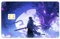 Anime Dragon Samurai, Anime Kreditkarten Aufkleber, EC Karten Aufkleber, Dragon Samurai Anime Credit Card Skin Cover Sticker (Small Chip)