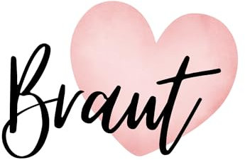 Team Braut & Braut Bügelbild - für T-Shirts und Textilien - für JGA, einfach aufzubügeln (Braut)