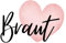 Team Braut & Braut Bügelbild - für T-Shirts und Textilien - für JGA, einfach aufzubügeln (Braut)