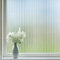 DARUITE Fensterfolie Blickdicht Selbstklebend Rillen-Glas Sichtschutzfolie Fenster Anti UV Dekofolie Wiederverwendbar Statisch Haftend Klebefolie für Zuhause Büro 44.3 x 200cm