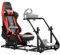 Dardoo G923 Racing Simulator Cockpit with Seat Fits for Logitech G920 G29, Thrustmaster T150 T300 T248,Mountable Display Mount,Not Included Wheel & Pedals