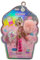 Hot Focus Candy Portachiavi con Lucidalabbra a vortice, Set con Pompon Rosa e Perline Decorative. Trucchi per bambine. Make up.