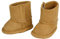 Heless 5441-Stivali, Marrone e Pelle Scamosciata, per Bambole e Peluche Misura 30-34 cm, Colore Brown, One Size, 5441