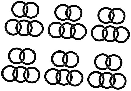 100Stücke Teiliges Gummidichtungssortiment für Sanitär Auto Reparaturen Hochtemperaturbeständige Ringe für Klimaanlage Pumpen