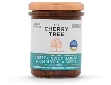 Sweet & Spicy Garlic with Nigella Seeds Chutney 210g