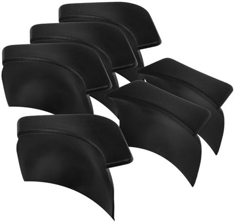 TOGEVAL 6 Stück Teiliges Eckenschutz Billardtische aus weichem Kunststoff rutschfest stoßdämpfend einfache Montage schützt Tischkanten und Ecken sicher für Zuhause und Spielbereiche