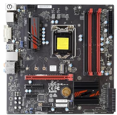 Carte mère Carte mère Fit for SUPERMICRO C7B250-CB-ML LGA 1151 Compatible avec processeurs i5-7500, 7600K, i7-6700, 6700K, G3930, Intel B250, 4xDDR4, M.2, HDMI, mATX