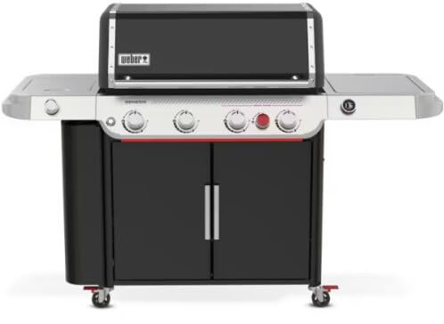 Weber Genesis EPX-435W GBS Smart Gasgrill, Schwarz, 4-Brenner, mit intelligenter Steuerung