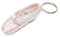 WENDYWU Modischer Ballettschuh-Schlüsselanhänger, Ballrian Spitzenschuhe, Autotasche, Kette für Mädchen und Damen, Rosa
