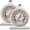 INRIGOROUS Stainless Steel Dial Oven Thermometer - Pack of 2, Portable Food Cooking & Baking Temperature 50-300℃ Measurement Range for Home Kitchen