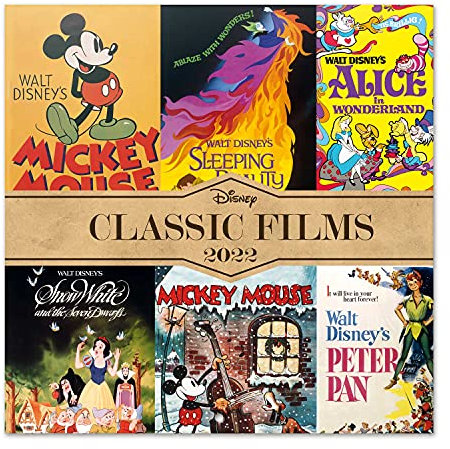 Grupo Erik Disney Klassiker Kalender 2022 Wandkalender 2022 Groß für 16 Monate