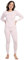 LAPASA Conjunto Ropa Termica Mujer Set Interior Camiseta Manga Larga Malla Termico Deportiva Invierno Frio Extremo Deporte Esqui Montaña Thermoflux 100 L17 L Rosa Bebé