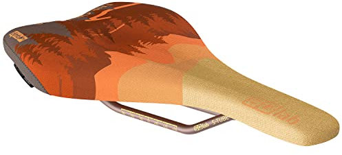 611 Ergowave Active 2.1 Fair on Trails ltd., MTB Tech & Trail Fahrradsattel SQlab, Rot-Orange-Gelb, 15 cm, 2702