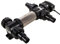AQUAFORTE SUV-724 RVS UV-C, PL 24 W, Lunghezza 458 mm, Dimensione ottima del laghetto 40 m3, Portata Consigliata 5 m3 ⁄h, Pressione ottima 1,0 Bar, con 4 nippli da 38/50 mm, 4 connettori A.G
