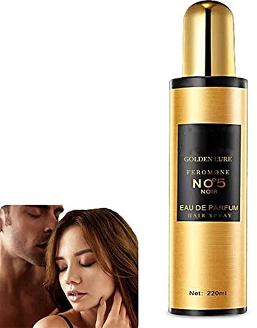 L'UODAIS Golden Lure Feromone Hair Spray, Golden Lure Oil, Long Lasting Golden Lure Hair Perfume Oil,Perfectly Fusion Body Fragrance, Mutual Attraction (1Pcs)