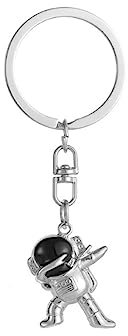 ARFUKA Schlüsselanhänger Astronaut Anhänger Schlüsselhalter Schlüsselringe Handtaschenanhänger Kristall Strass Taschenanhänger Autoschlüsselanhänger Keychain Geschenke für frauen und Männer