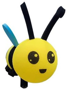 KAIAIWLUO Car Antenna Topper,Car Aerial Toppers Lovely Honey Bee Aerial Ball Yellow Bee Ornaments Car Decoration for Car Antenna Automobile Roof Decoration
