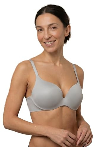 Royal Lounge Intimates Damen Royal Fit Glacier Grey T-Shirt Bra, 254 cm