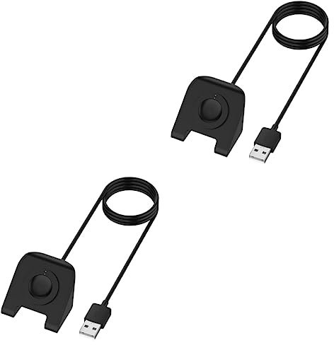 OSALADI 2stücke Ersatz-ladegerät Für Fossil Gen Und Gen Smartwatch USB-ladegerät Mit Praktischem Standfuß Tragbar Leicht Und Kompatibel Mit USB-fähigen Geräten Für Reisen Und Büro