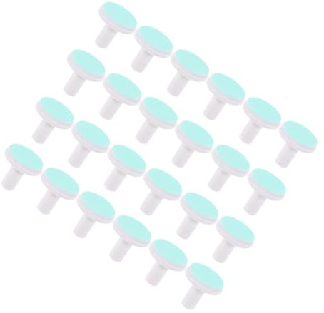 Ipetboom Recambio Lima Uñas Bebe Electrico: 24 Piezas Cabezal De Repuesto Para Pulidor De Uñas Disco Esmalte Para Bebé Almohadillas De Repuesto Para Eléctrico Papel De Lija Tijeras Niño