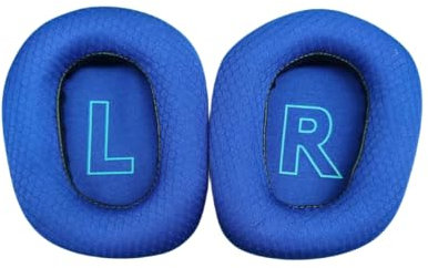1 paio di cuscinetti auricolari di ricambio per Logitech G733, morbidi e confortevoli, riducono i fastidiosi rumori esterni, facili da montare