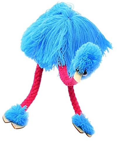 VICASKY Straußenpuppe String Marionette Tier Marionette Puppet Show Spielzeug Plüsch Kinder Spielzeug