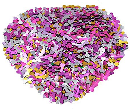 45 Gramm Konfetti für Junggesellenabschiede, verschiedene Tischkonfetti für Junggesellinnenabschiede, Brautparty, Hochzeitsfeier-Dekorationen