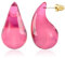 LILIE&WHITE Orecchini a Goccia Rosa, Design Elegante e Moderno, Accessorio per Donna, Non Sbiadiscono, Regalo per Compleanno e Anniversario