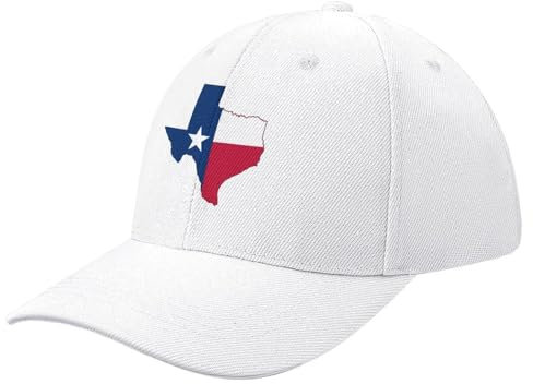 ROBEIUO Baseballmütze Basecap Republik von Texas Flagge Baseball Kappe Haube Sonnenhut Baseball Für Männer Frauen