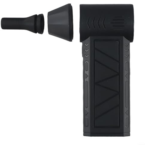 Mini soplador seco de 130.000 rpm, potente ventilador de turbina, ventilador de turbina súper potente, aspiradora portátil de alta velocidad para teclado seco de coche, PC, limpieza de computadora,