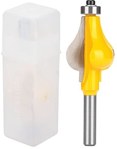 Respicefinem 8mm Hartmetall Handlauf Router Bit für Holz MDF, Spanplatte und Sperrholz Präzision Schneiden für den Professionellen und DIY-Holz-Projekten