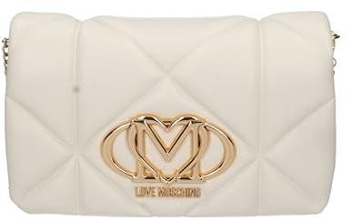 Love Moschino BORSA PU EMBOSSED AVORIO