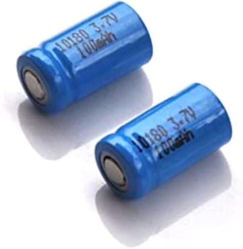 ZWDCVFGK 3,7 V 100mAh Lithium -Ion wiederaufladbarer Akku für LED -Taschenlampe Digitales Gerät