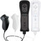 SONVIEE Remote Controller für Wii mit Nunchuck Joystick Ersatz Fernbedienung für Wii mit Silikonhülle und Handgelenkschlaufe, Ohne Motion Plus (Schwarz&Weiß)