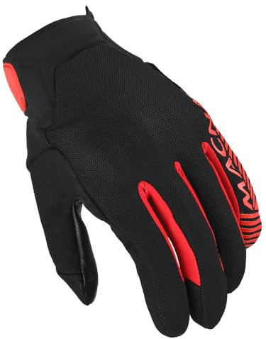 MACNA OBTAIN LEER BLACK/RED XXL