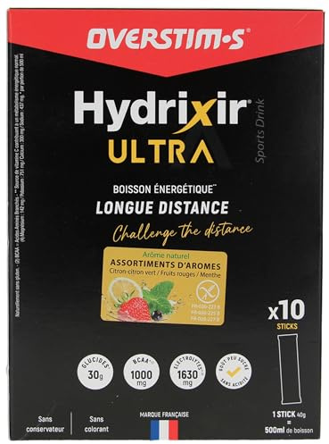 Overstims Hydrixir Ultra Assortiments d'Arômes 10 Sticks