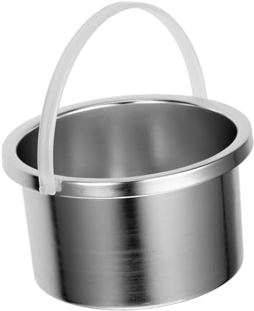 HONITANO Hair Wax Melting Pot 500ml Aluminum Inner Pot Wax Warmer Container for Waxing Kit Women Salon Use