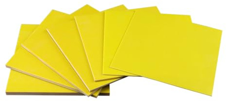 Purzen Plaque Époxy FR4 Feuille en Résine Époxy Fibre de Verre, Haute Résistance Thermique et Isolation, Idéale pour Électronique, DIY, Projets Industriels,200mm×300mm×10mm（1pcs）