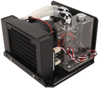 Goshyda 600L/H Water Cooling Pump, Computer Water Cooling Radiators CPU Cooler, G1/4 Thread