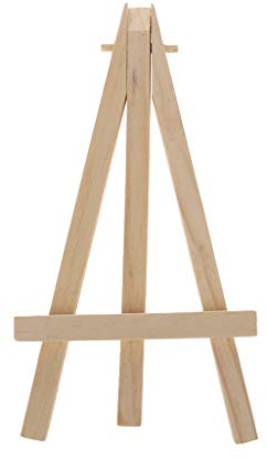 Holz-Staffelei, Meeting, Hochzeit, Tischnummer, Namenskartenständer für Zuhause, Schlafzimmer, Wohnzimmer, Dekoration, Multifunktions-Luftpinsel-Malsets