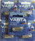 Lot DE 5 Piles VARTA V23GA A23 ALCALINE 12V