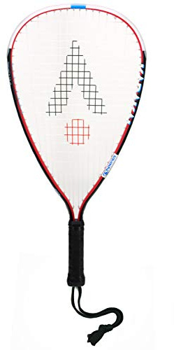 Karakal KQ 4727 Unisex's CRX Tour Squash Racket, Black/Red, One Size