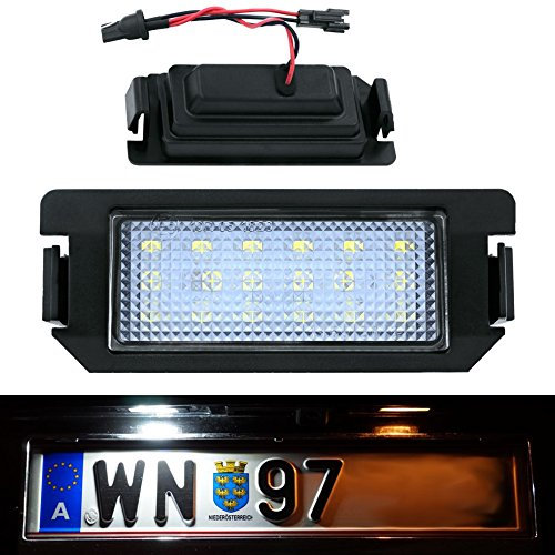 DoLED Q04 LED Kennzeichenbeleuchtung mit E-Prüfzeichen Xenon Optik