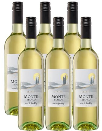 Monte Bianco Weißwein süß und fruchtig (6 x 0.75 l)