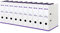 Oxford Ordner A4, myColour, 8 cm breit, zweifarbig in weiß und violett, 10 Stück