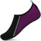 SAGUARO Damen Leicht Badeschuhe Bequeme Weiche Wasserschuhe rutschfest Strandschuhe Schnell Trocknend Herren Schwimmschuhe Yoga Meer Wasser Sport, Violett 42/43