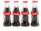 Odoria 1/12 Miniatur Cola Flaschen 4 Stück Puppenhaus Zubehör